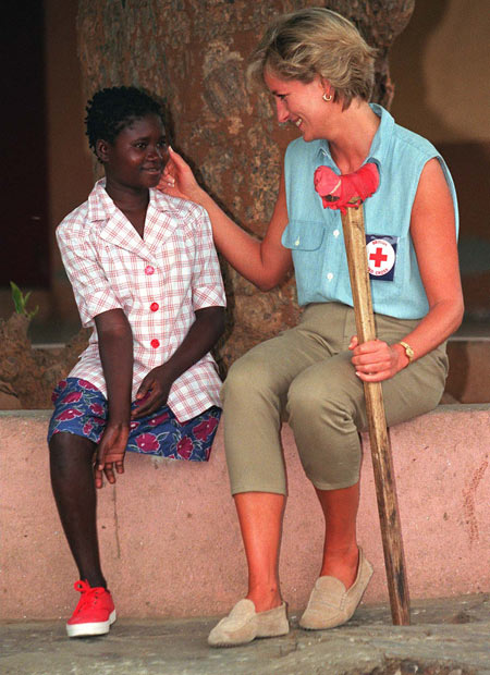 Charity Work - Princess Diana